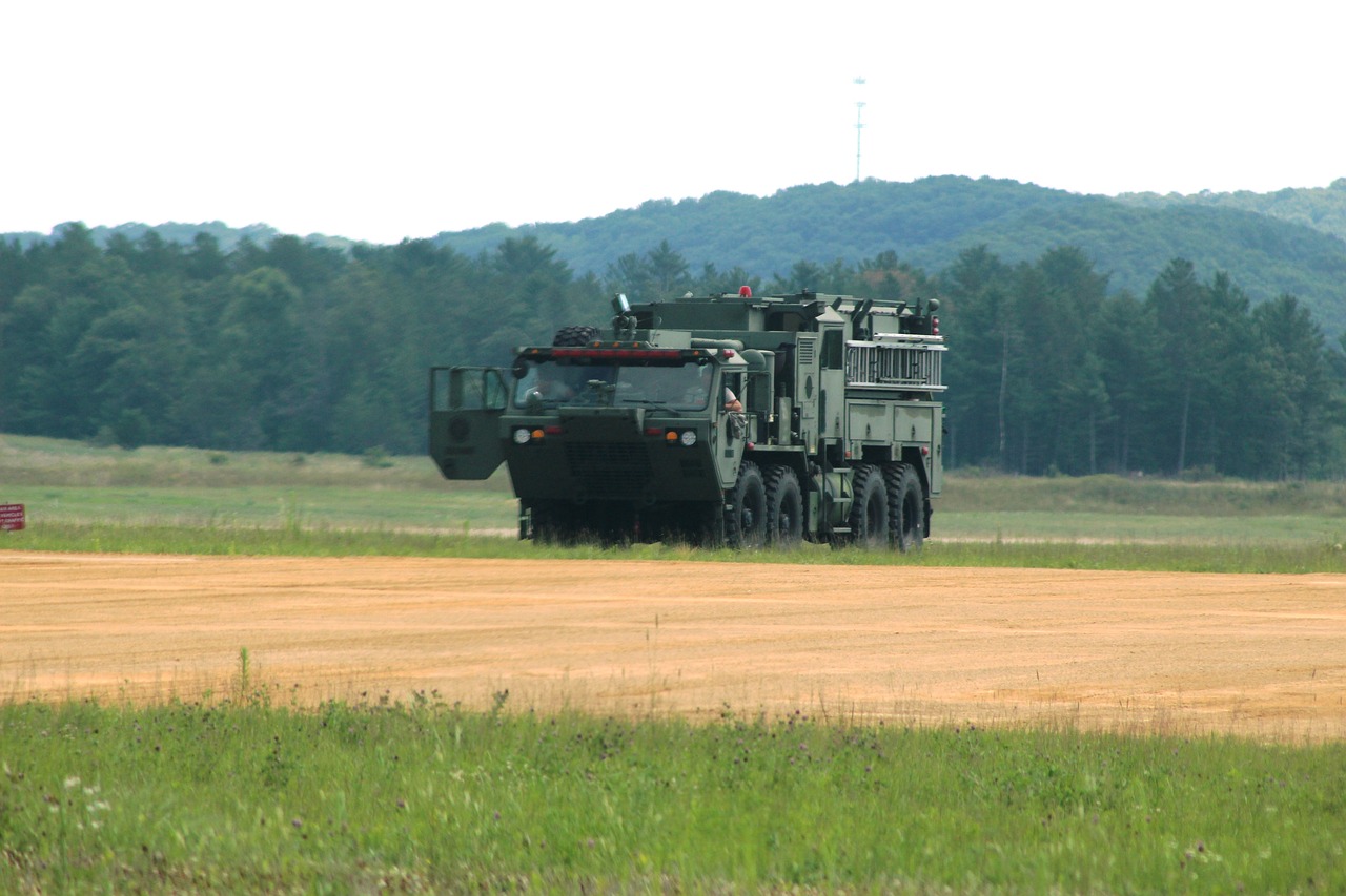 oshkosh truck army truck free photo