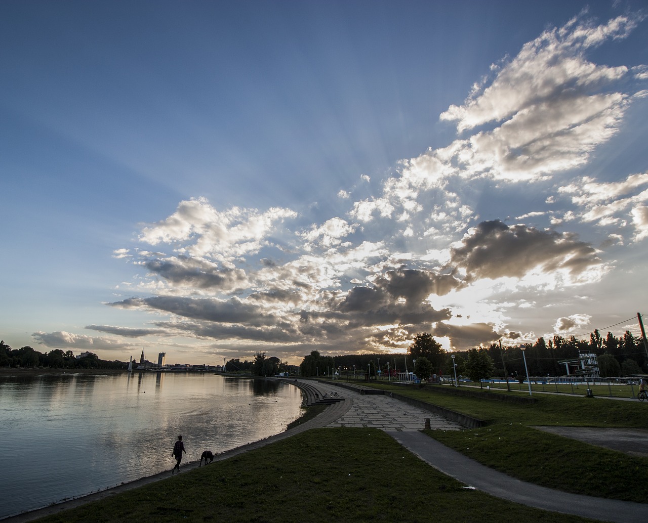 osijek croatia sunset free photo