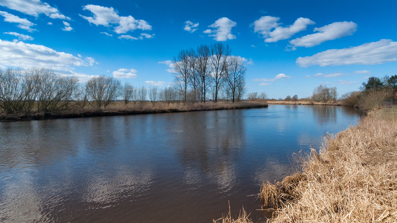 oste river lower saxony free photo