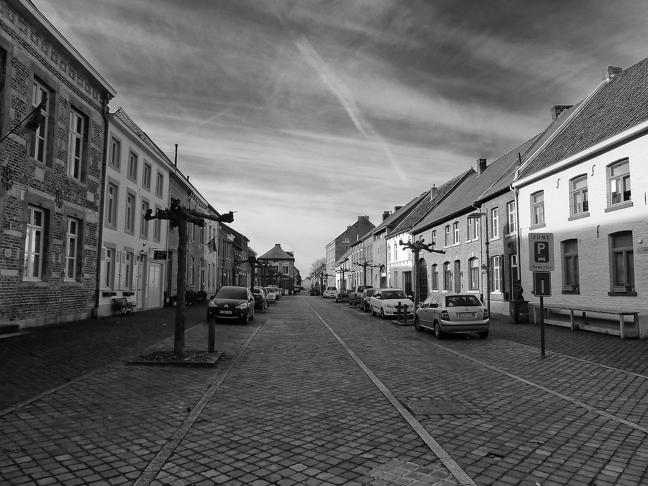 oud-rekem belgium houses free photo