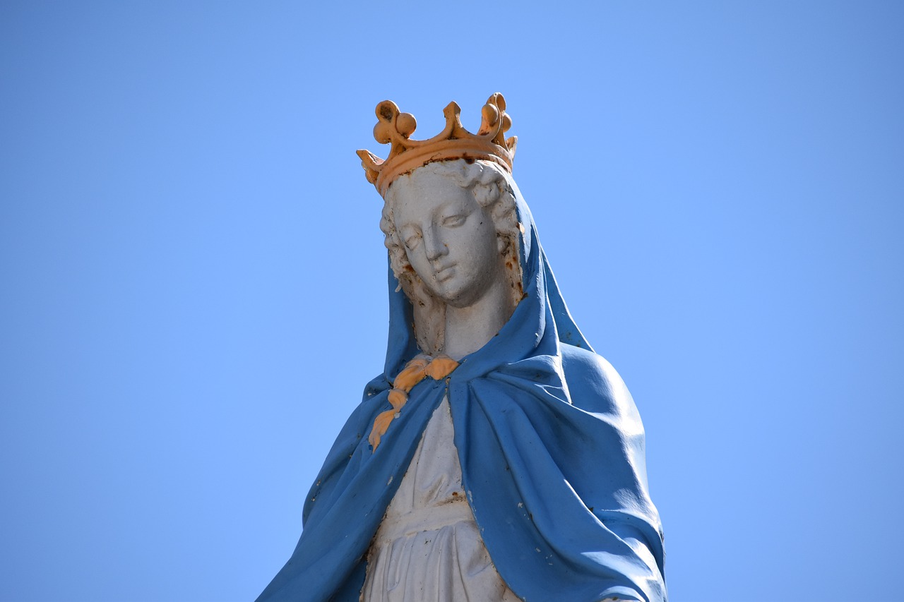 our lady of the guard  religious monument  belief free photo