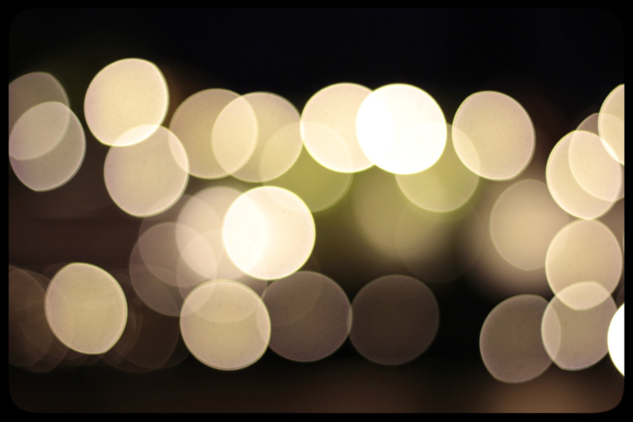 out of focus bokeh background free photo