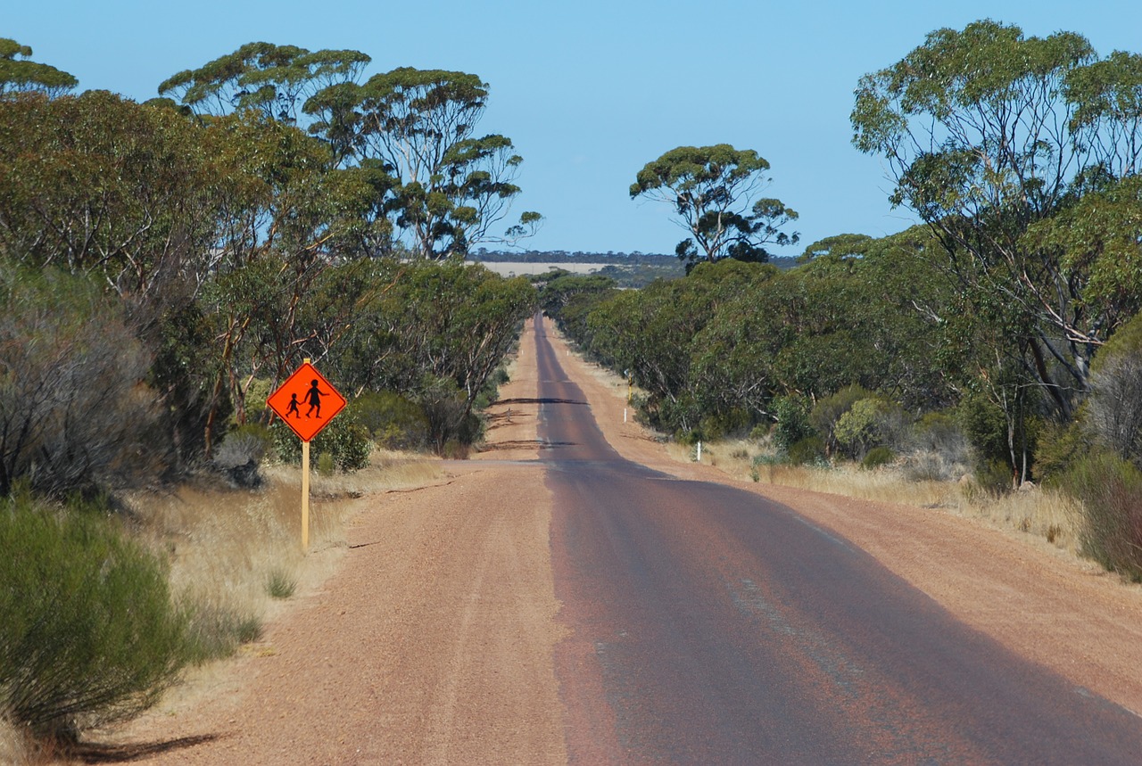 outback road australia free photo