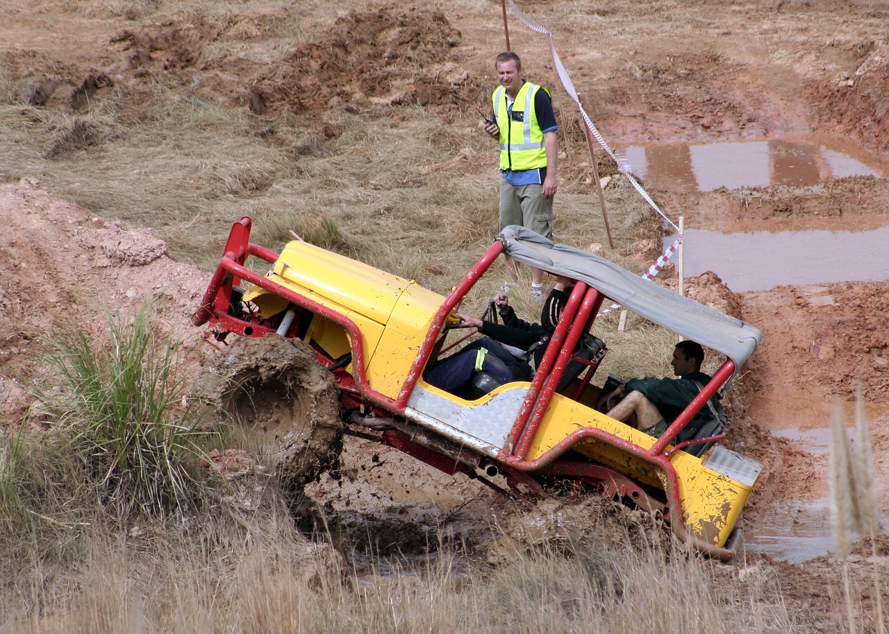 outdoor 4 x 4 stuck free photo