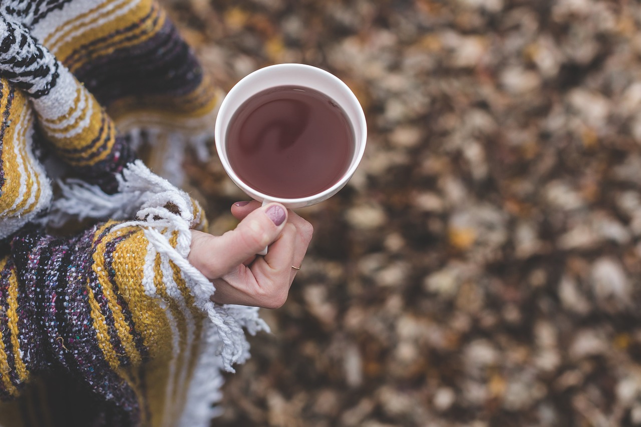 outdoor sweater tea free photo