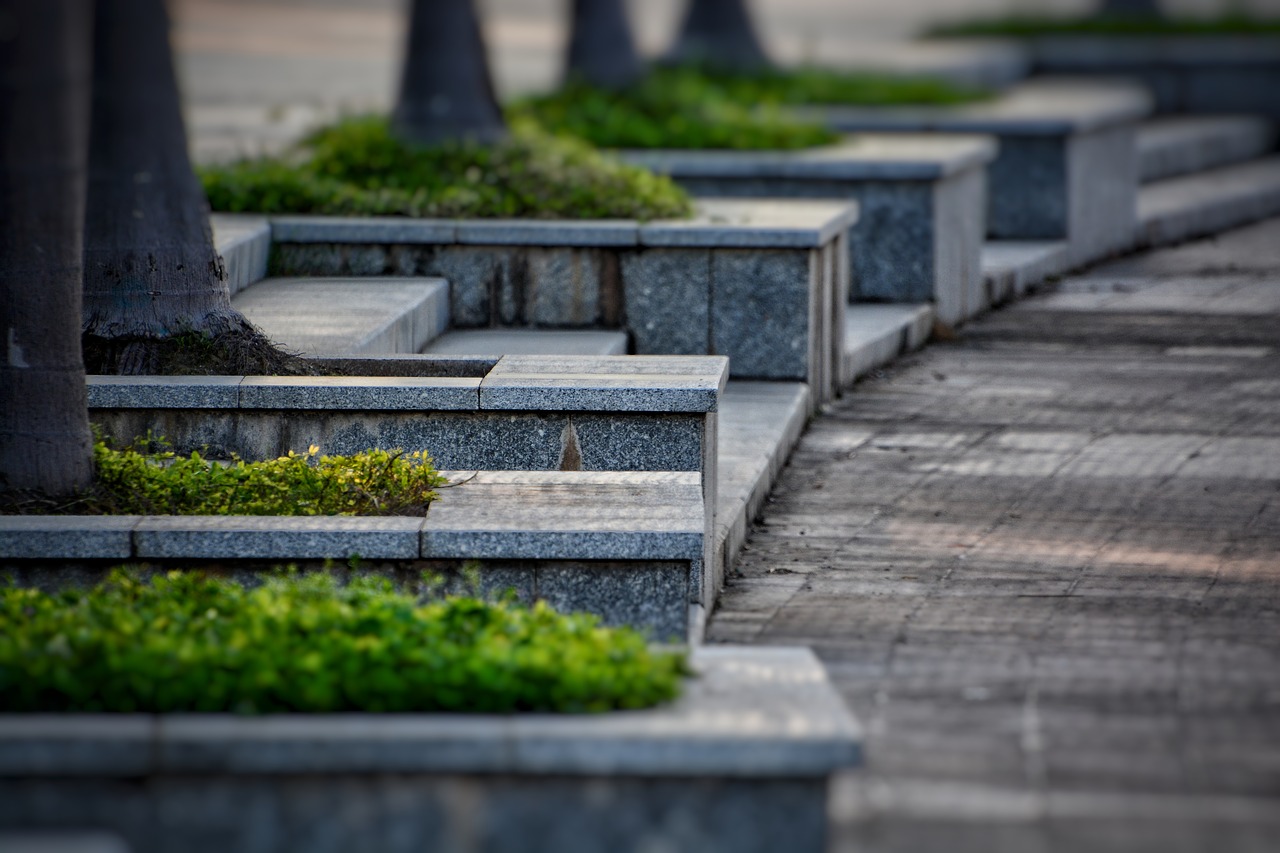 outdoor stone pavement free photo