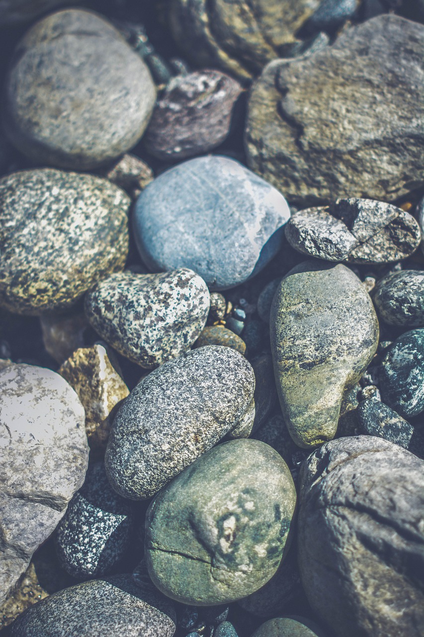 outdoors pebbles rocks free photo