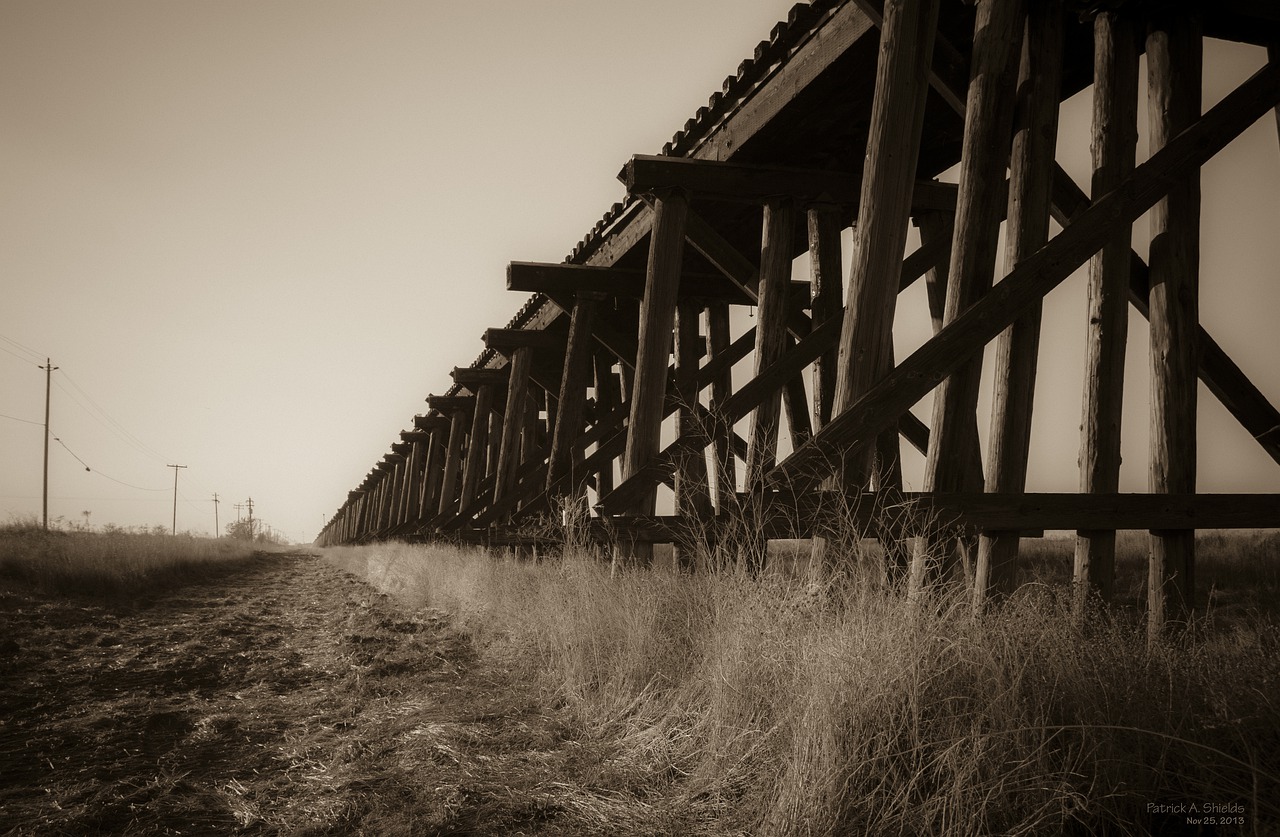 outdoors bridge sky free photo