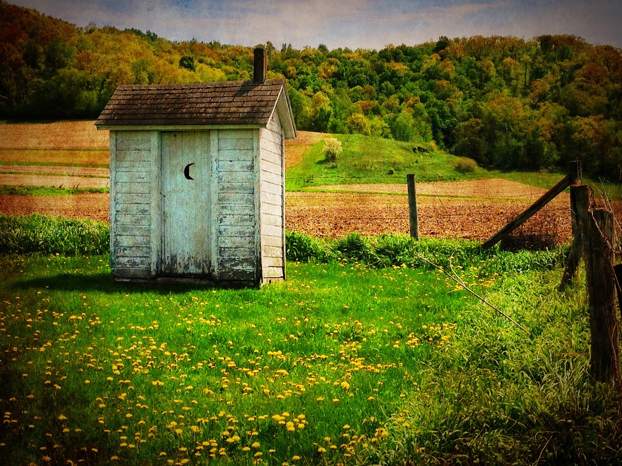 outhouse old country free photo