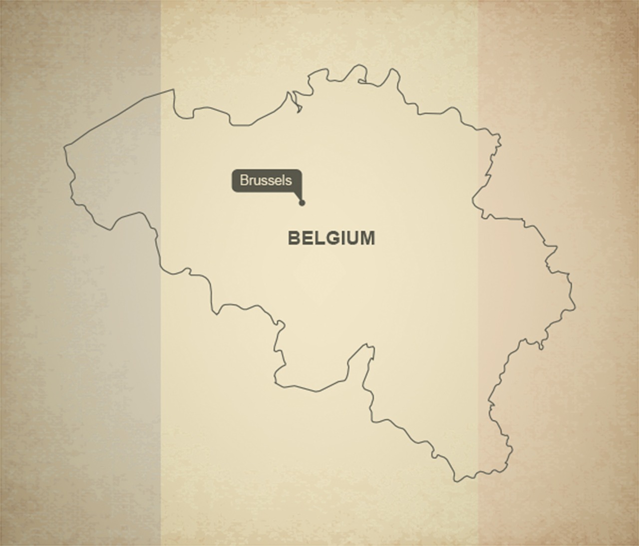outline map belgium free photo