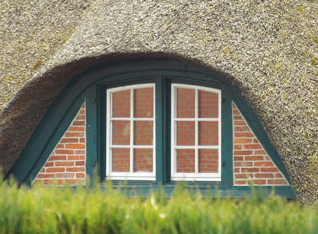 outlook window old house free photo