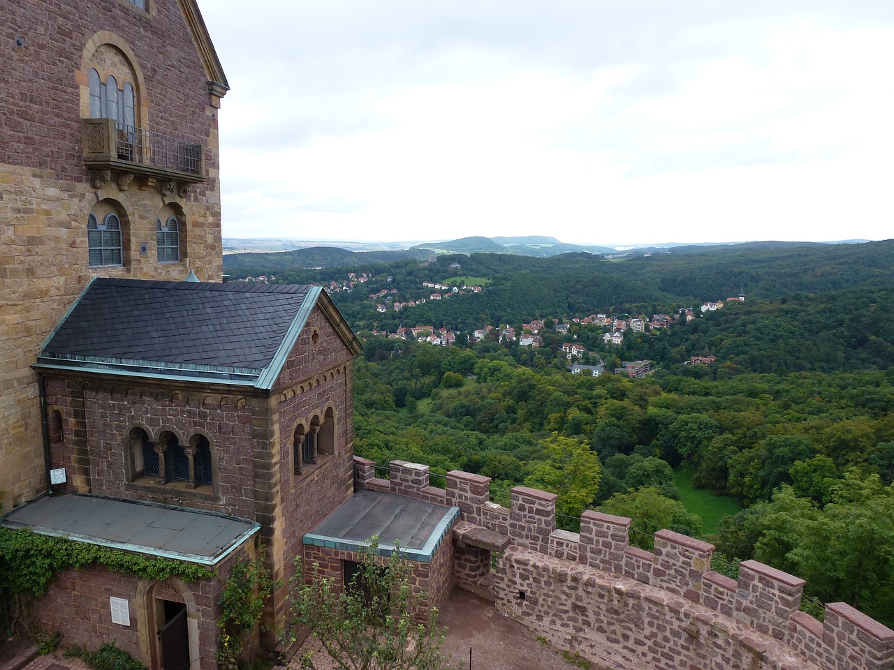 outlook landscape thuringia germany free photo