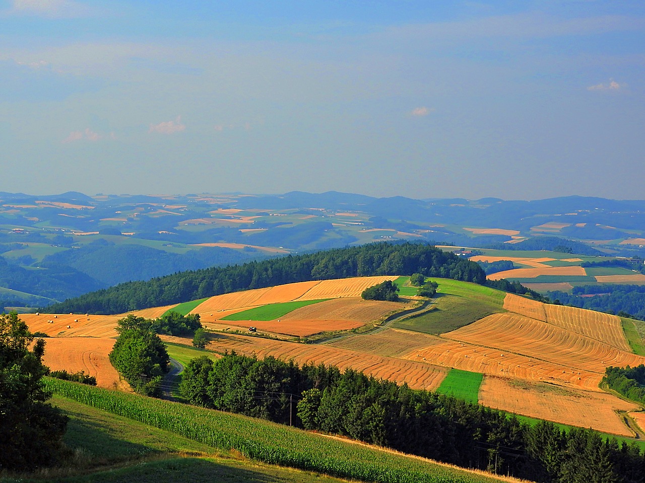 outlook landscape distant view free photo