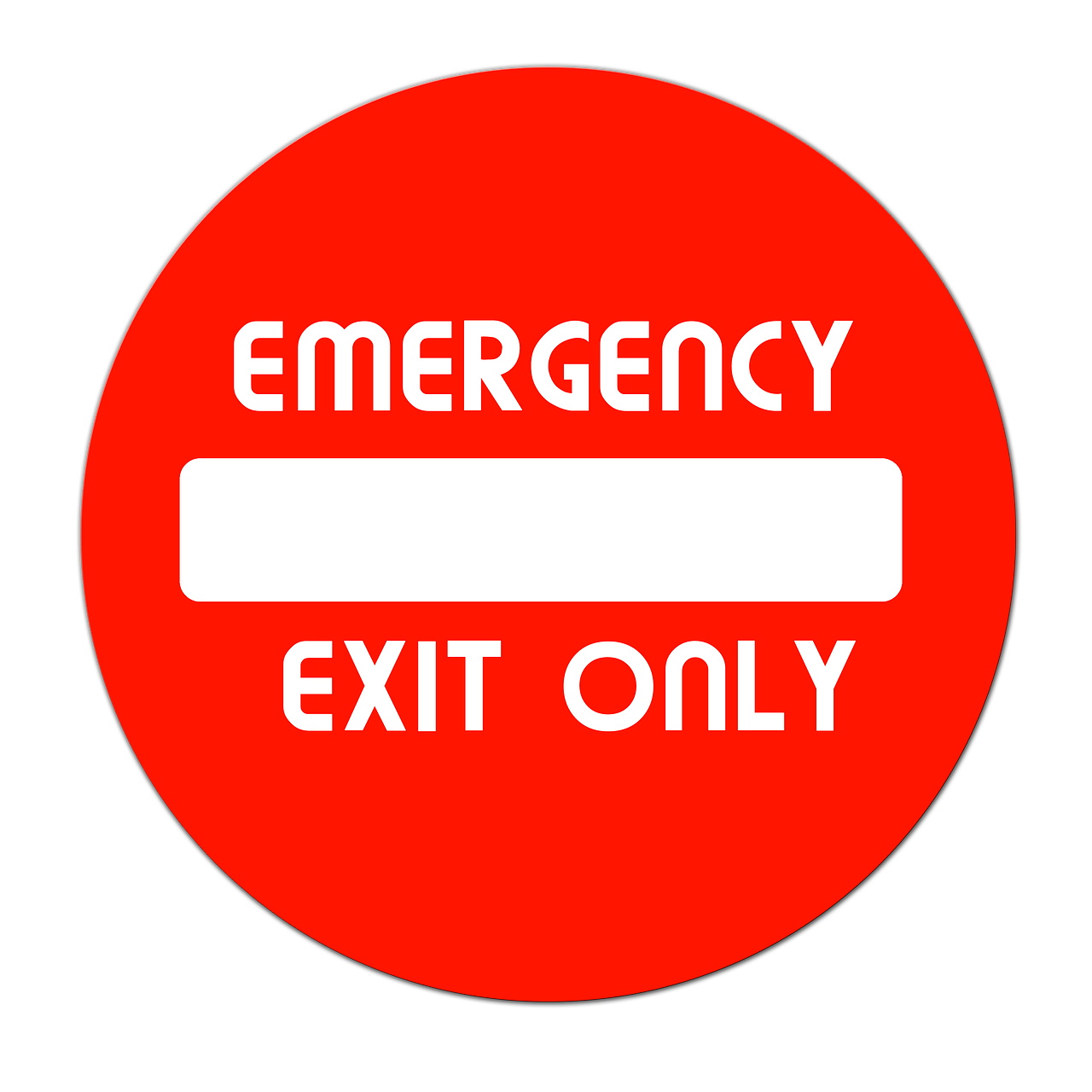 output exit emergency exit free photo