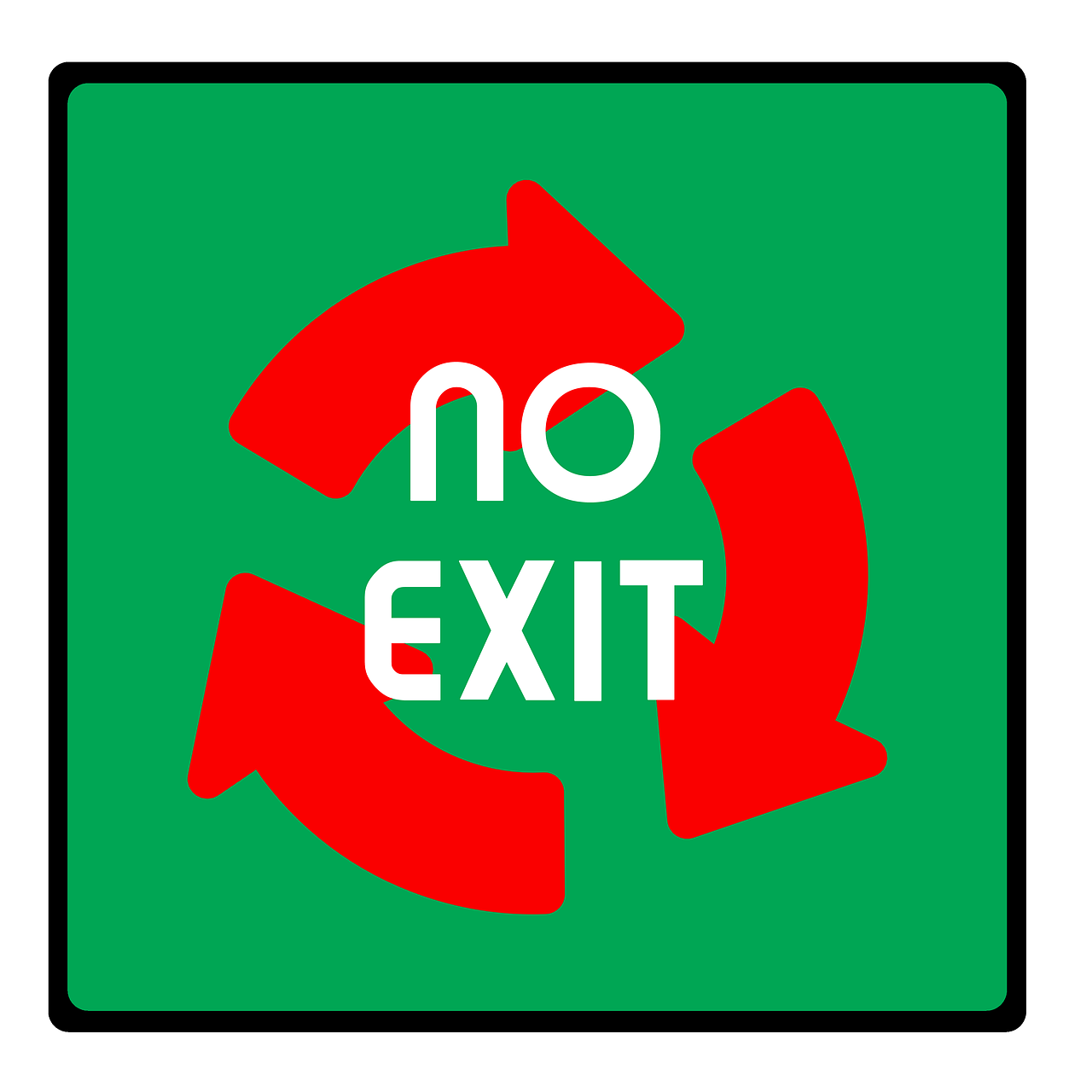 output emergency exit district free photo