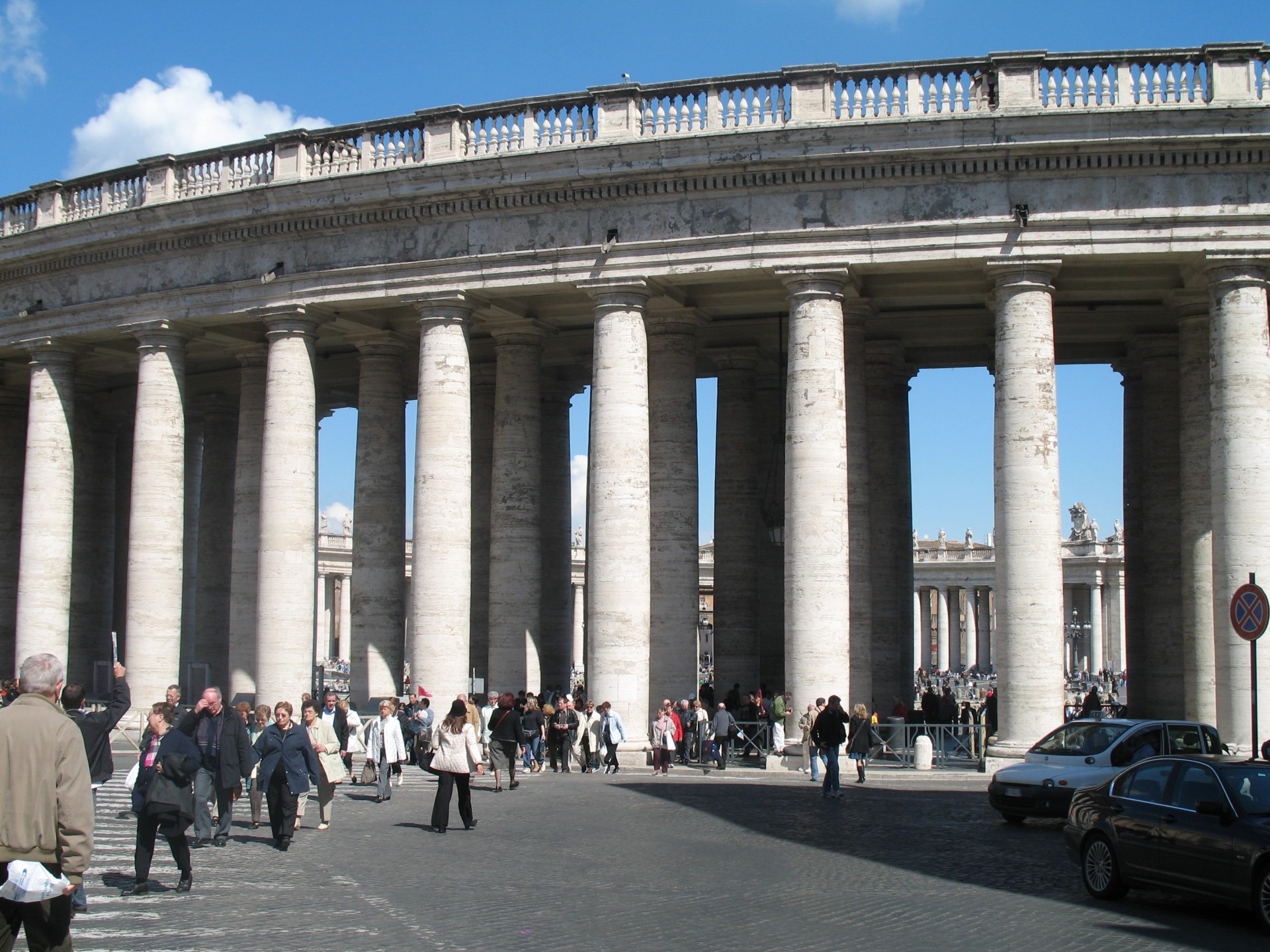 outside st. peter's square free photo