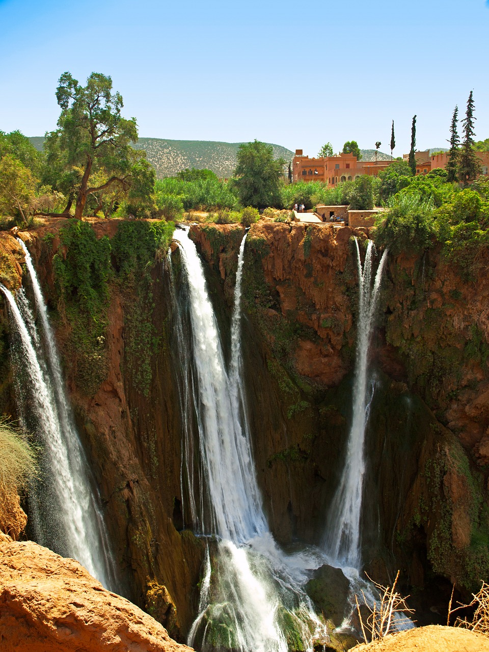 ouzoud morocco falls free photo