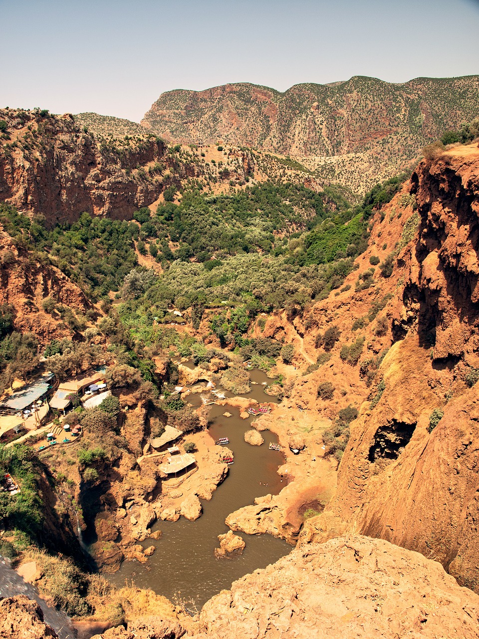 ouzoud waterfalls falls free photo