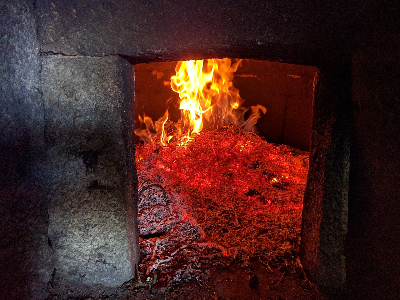 oven fire lena free photo