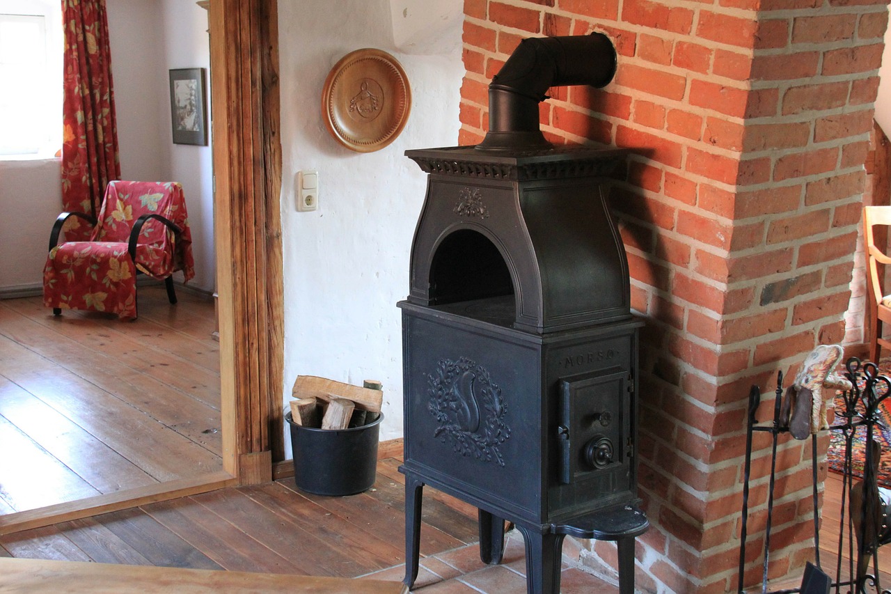 oven fireplace country house free photo