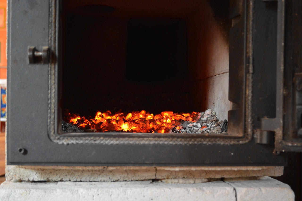 oven embers hot free photo