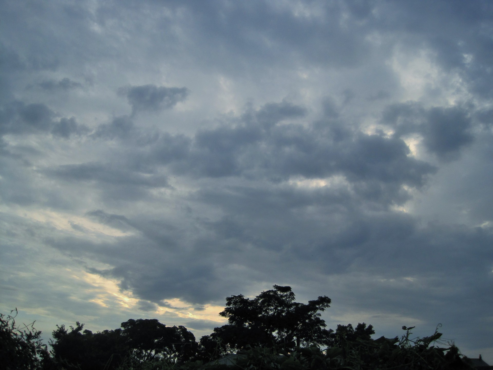 sky clouds overcast free photo