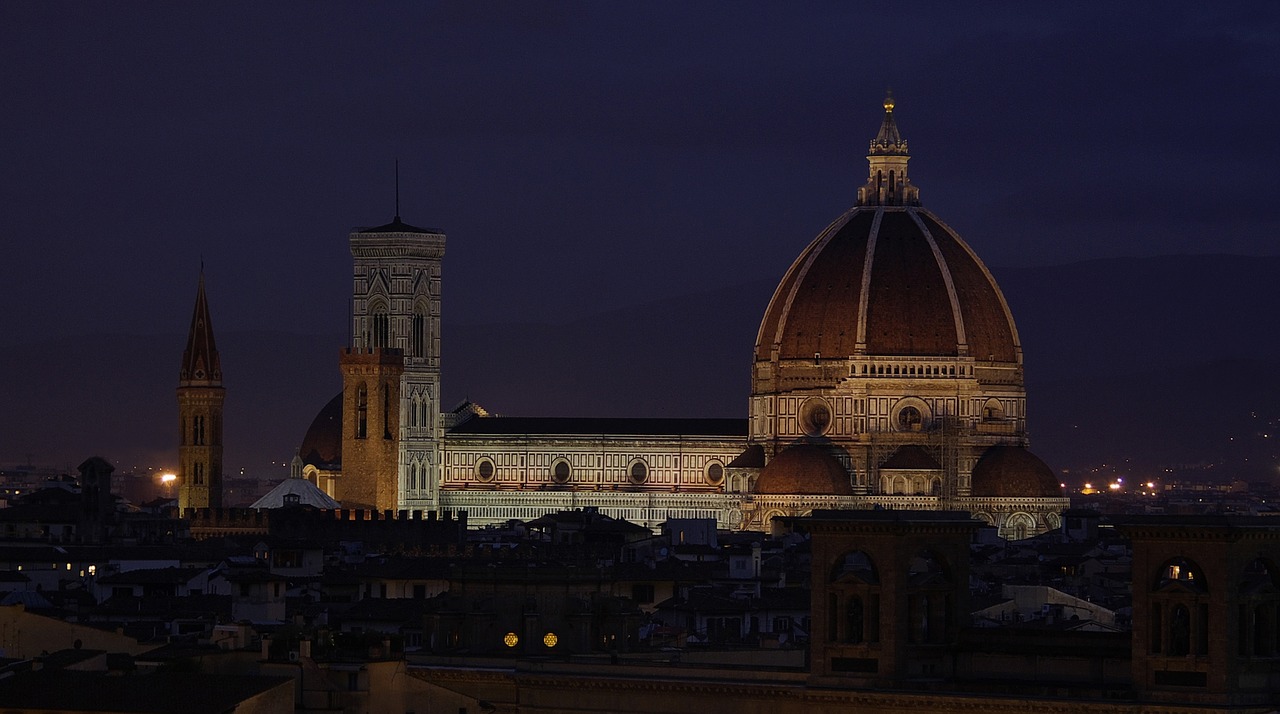overview duomo florence free photo