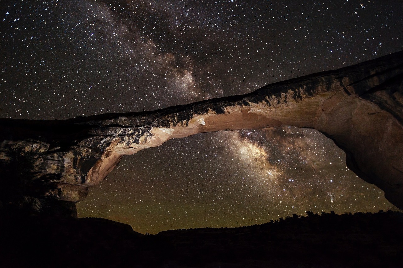 owachomo bridge natural night free photo