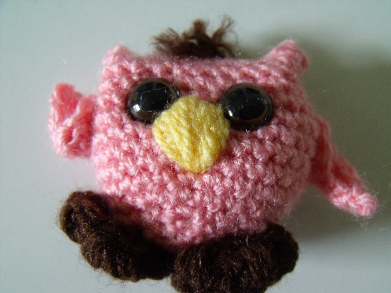 owl hand labor crochet free photo