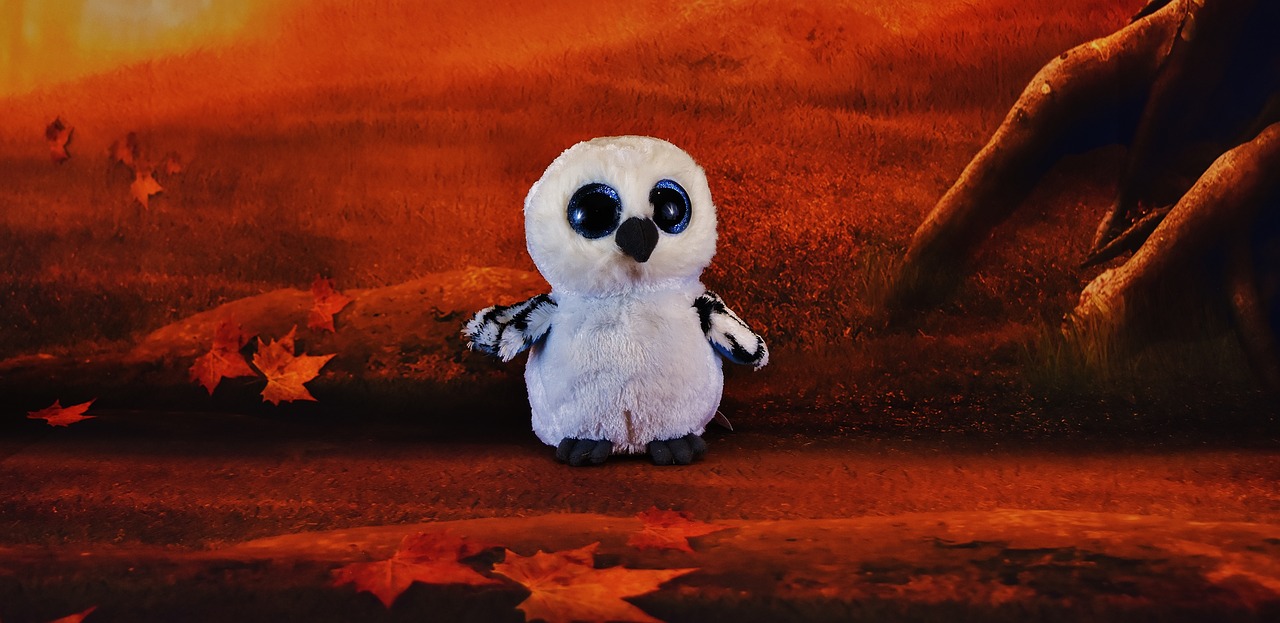 owl soft toy stuffed animal free photo