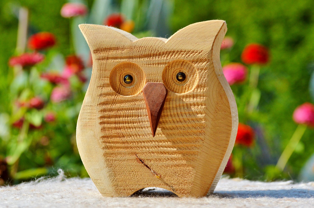 owl wood owl deco free photo