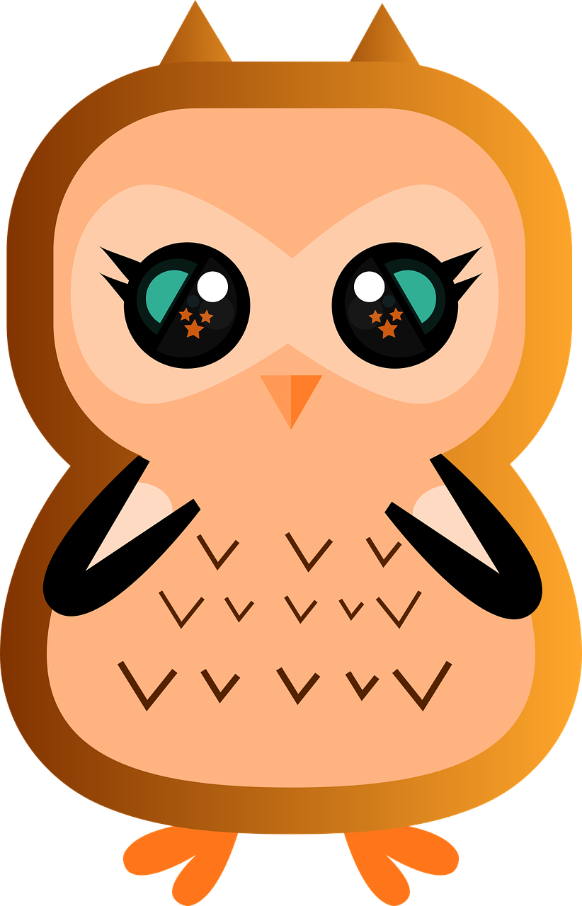 owl  cartoon  character free photo