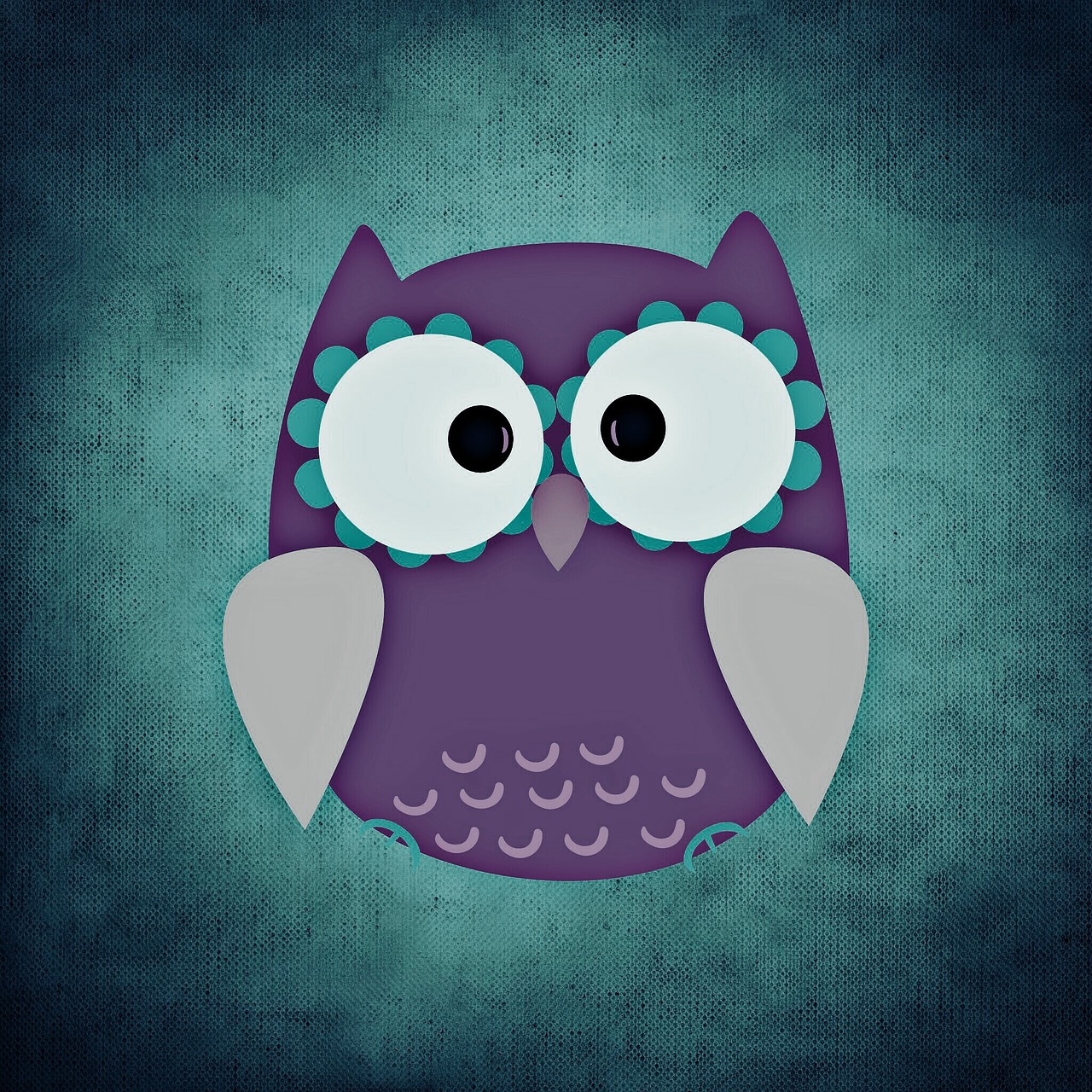 owl colorful funny free photo