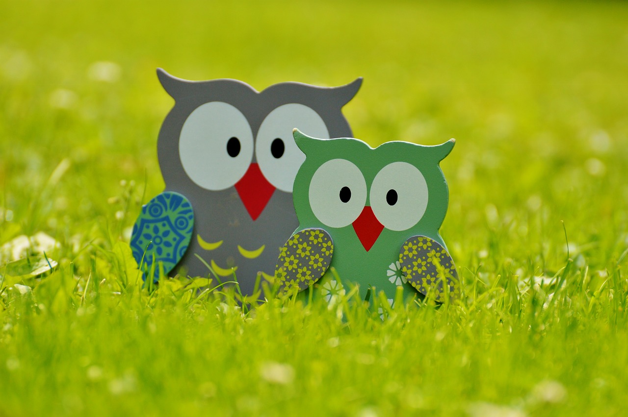 owls wood decoration free photo