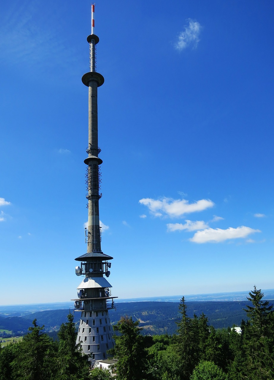 ox-head fichtelgebirge transmission tower free photo