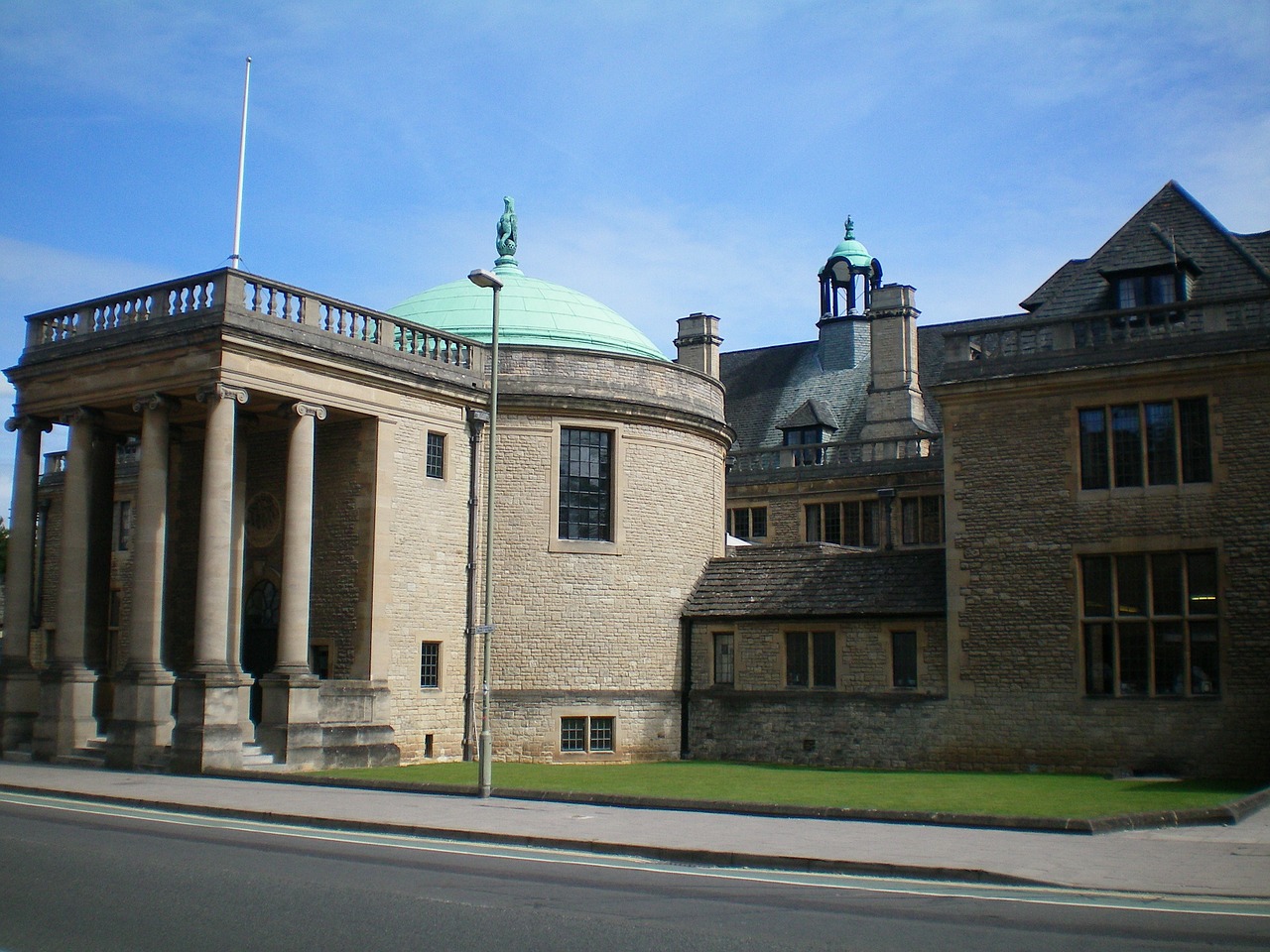 oxford england buildings free photo