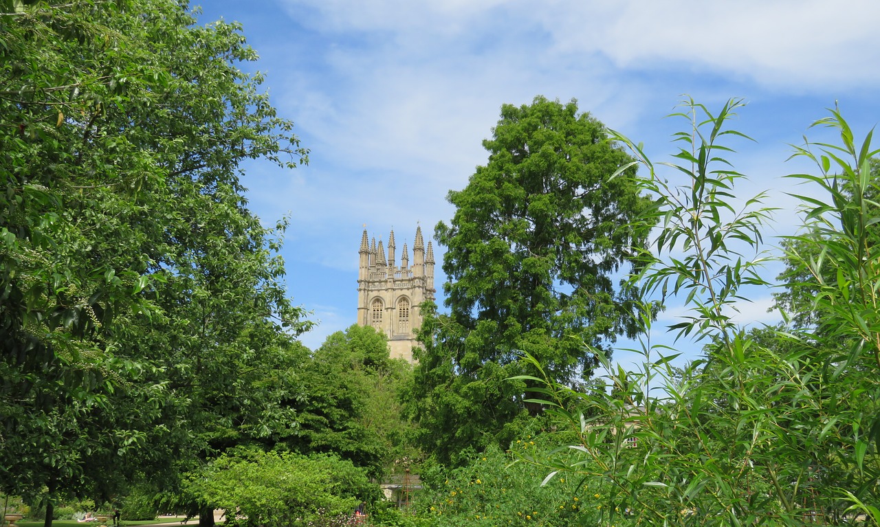 oxford magdalen tower free photo