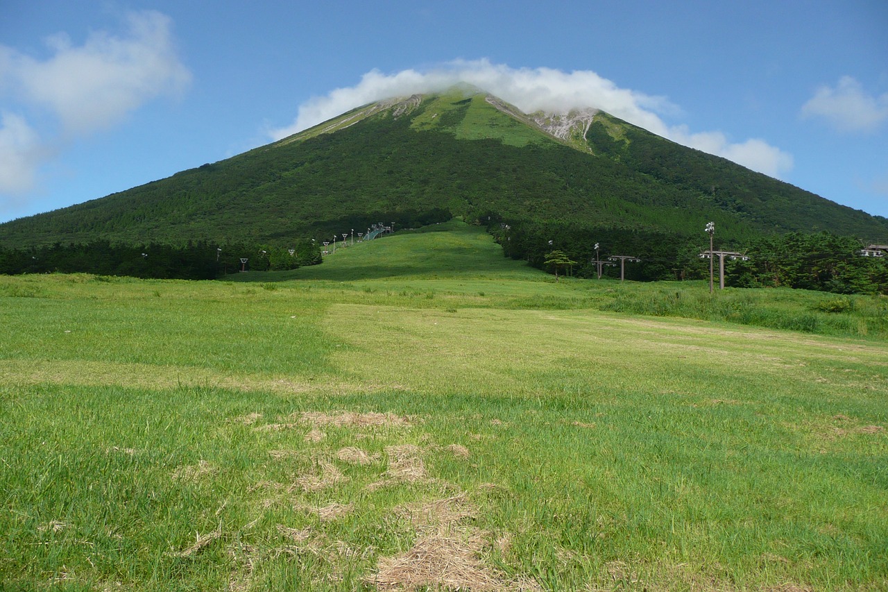 oyama mountain summer free photo