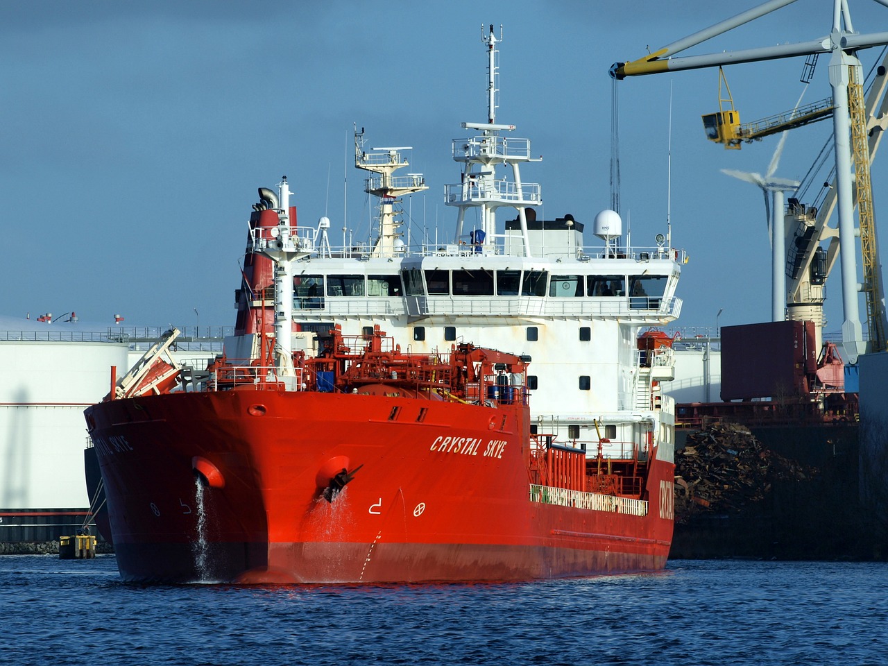 ozeanriese frachtschiff freighter free photo