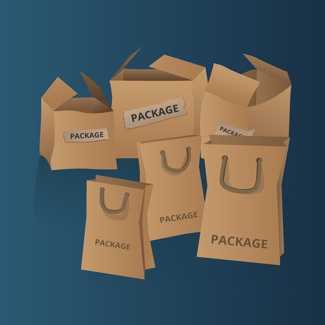 package  packaging  packages free photo
