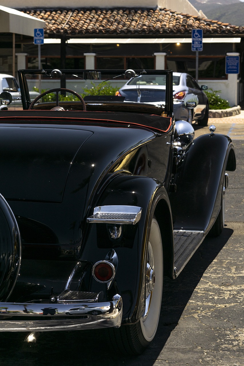 packard 8  convertible  1930th free photo