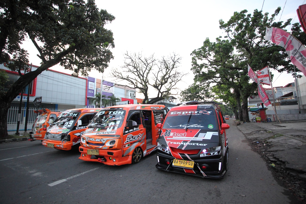 padang public transport indonesia free photo