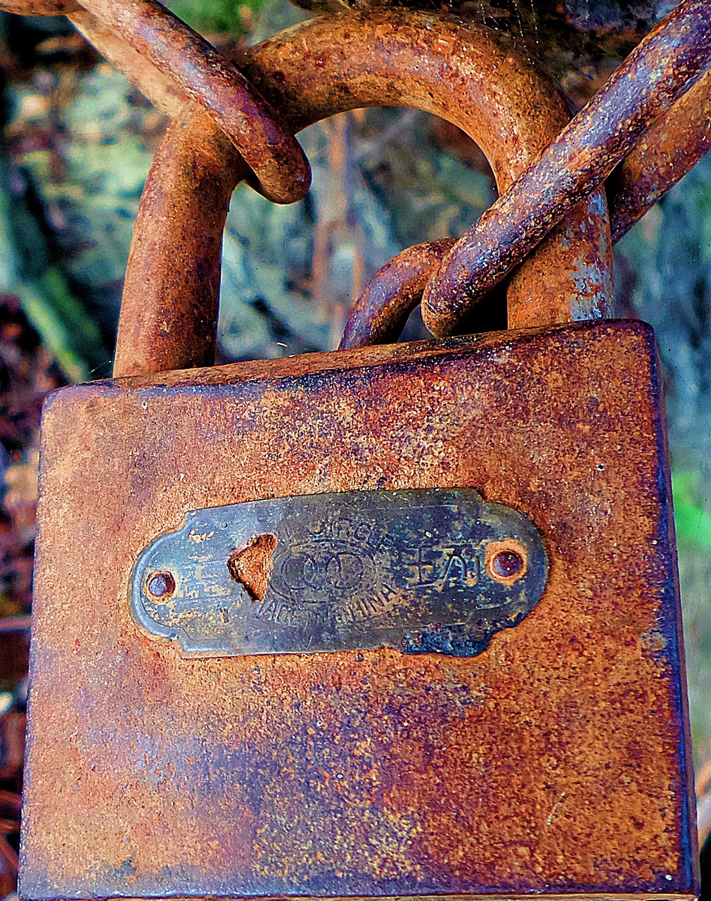 padlock lock old free photo