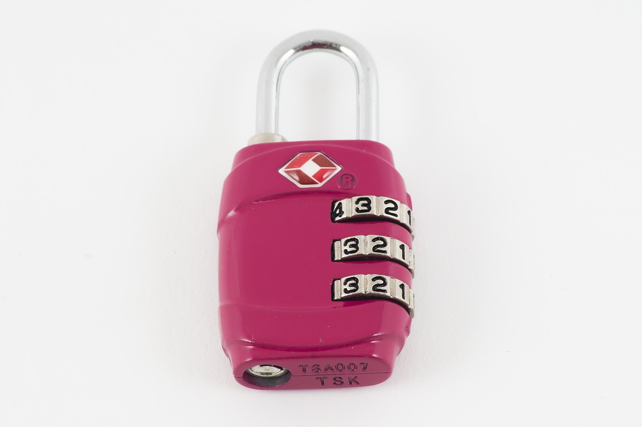 padlock pink lock free photo