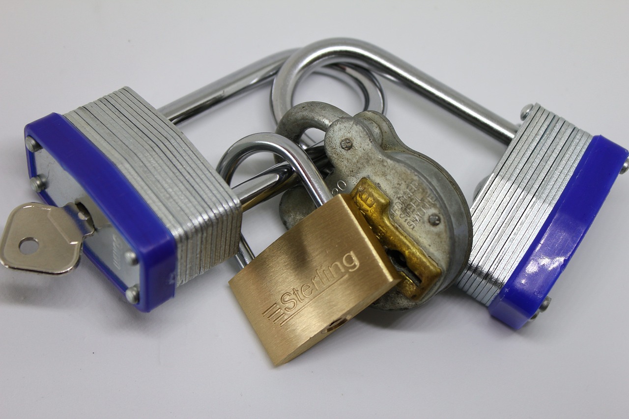 padlock key secure free photo