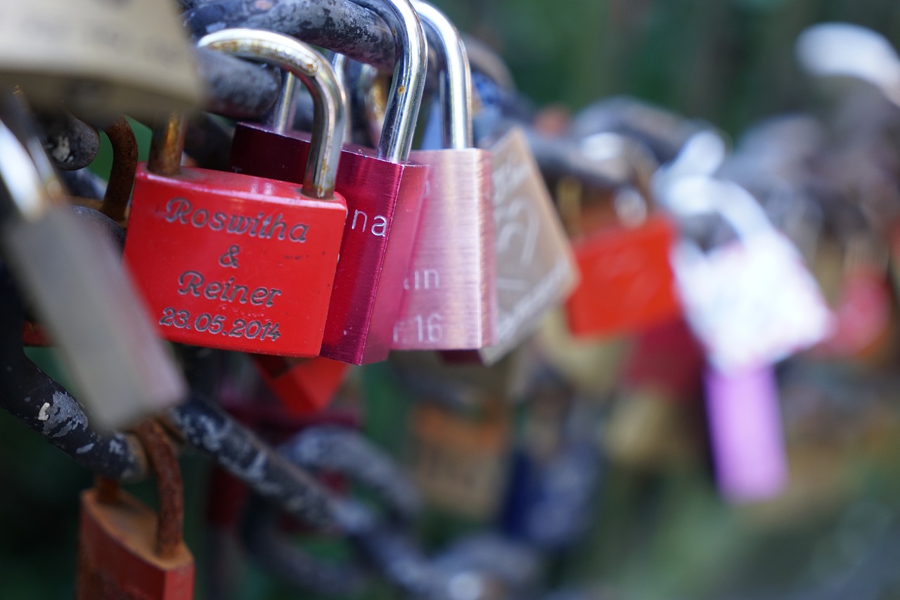 padlock  security  love free photo