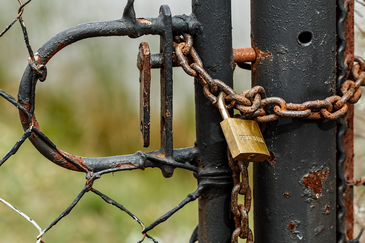 padlock lock chain free photo