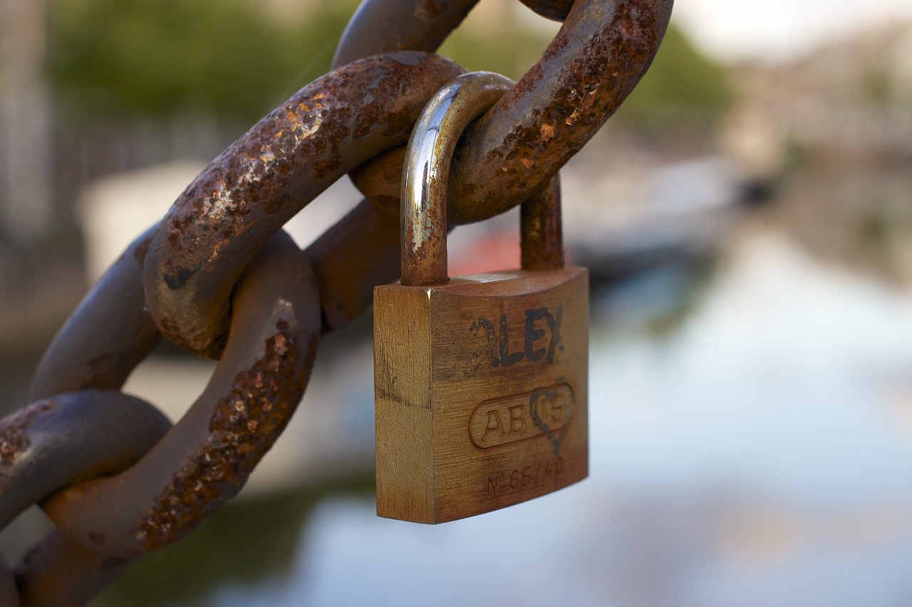 padlock chain netherlands free photo