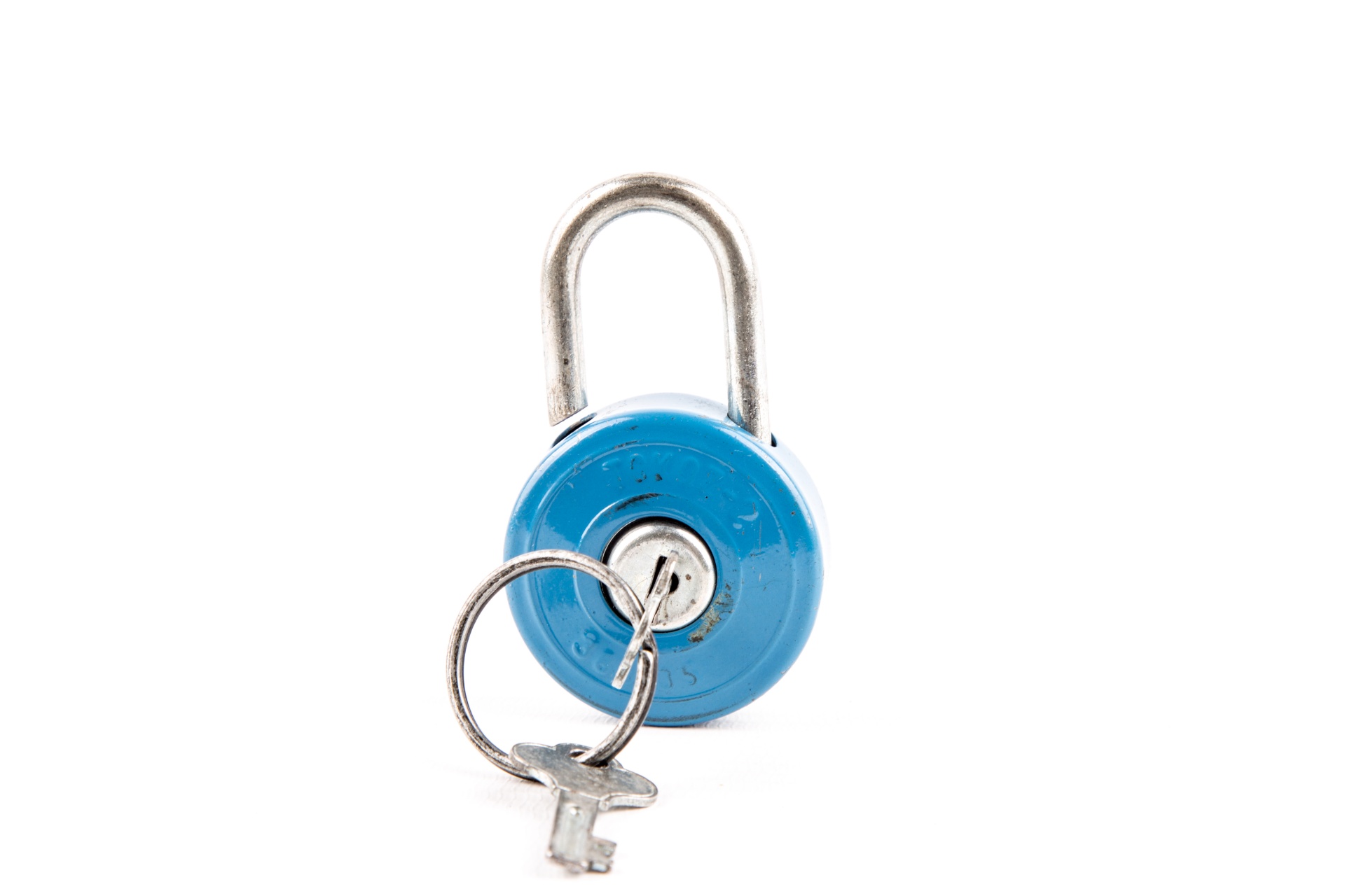 padlock scraped isolated free photo