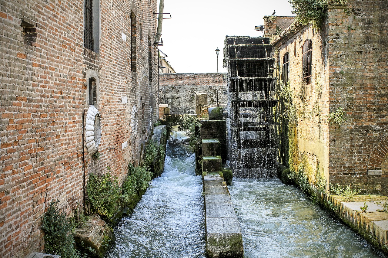 padova water mill mill free photo